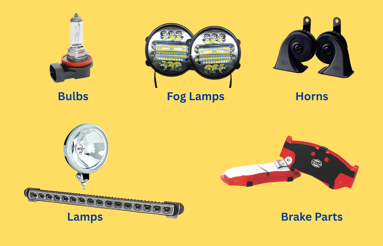 Hella all products catalog