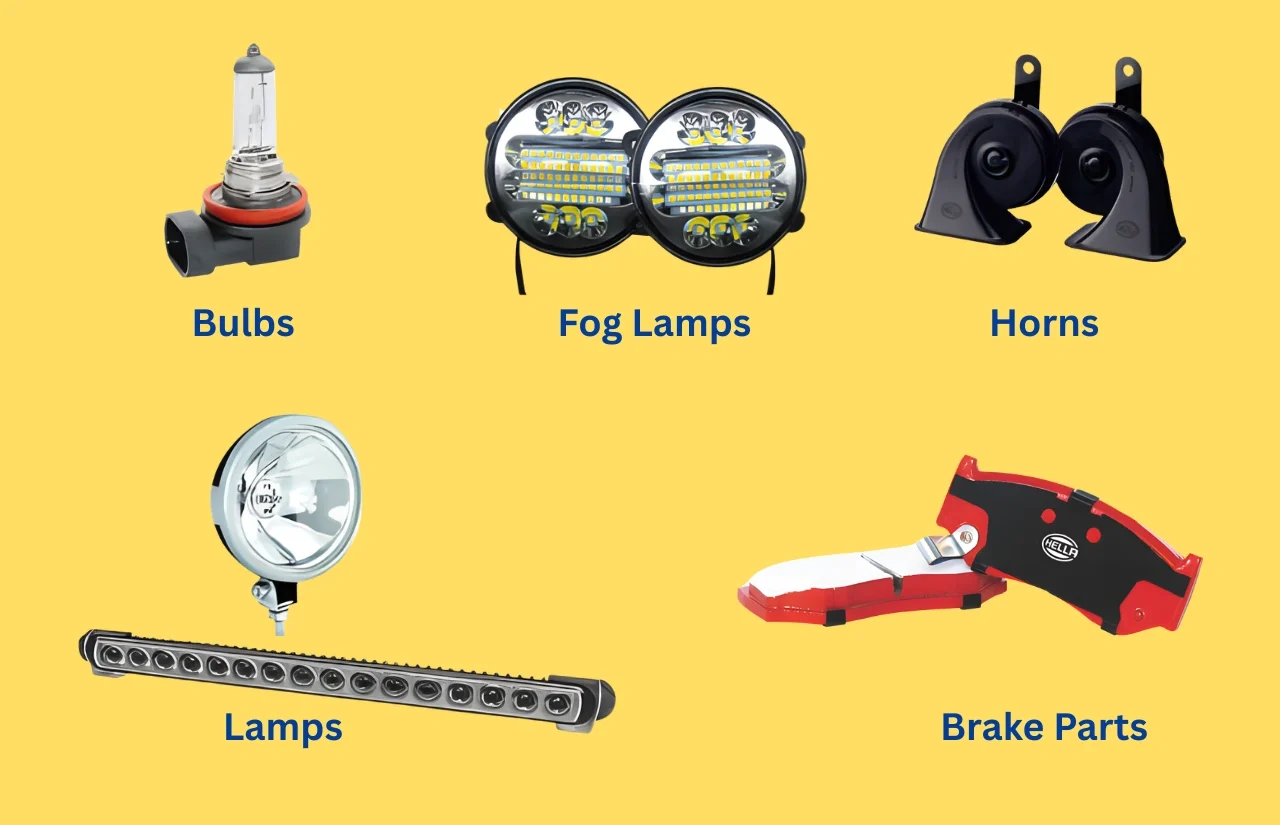 Hella all products catalog